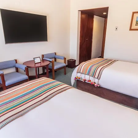 GHL Hotel Lago Titicaca Puno Exterior foto A room at the hotel